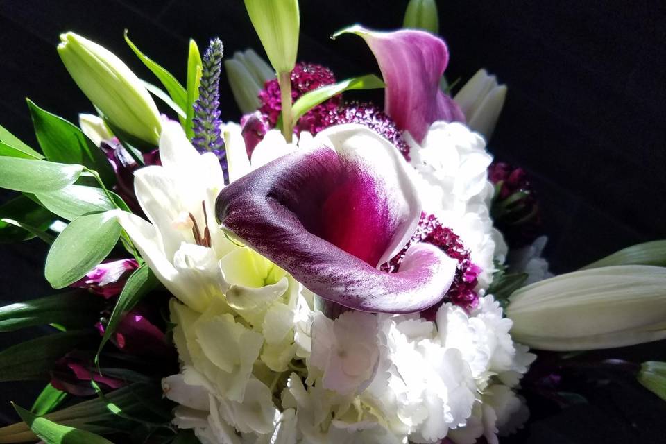 Bouquet Calla lilies