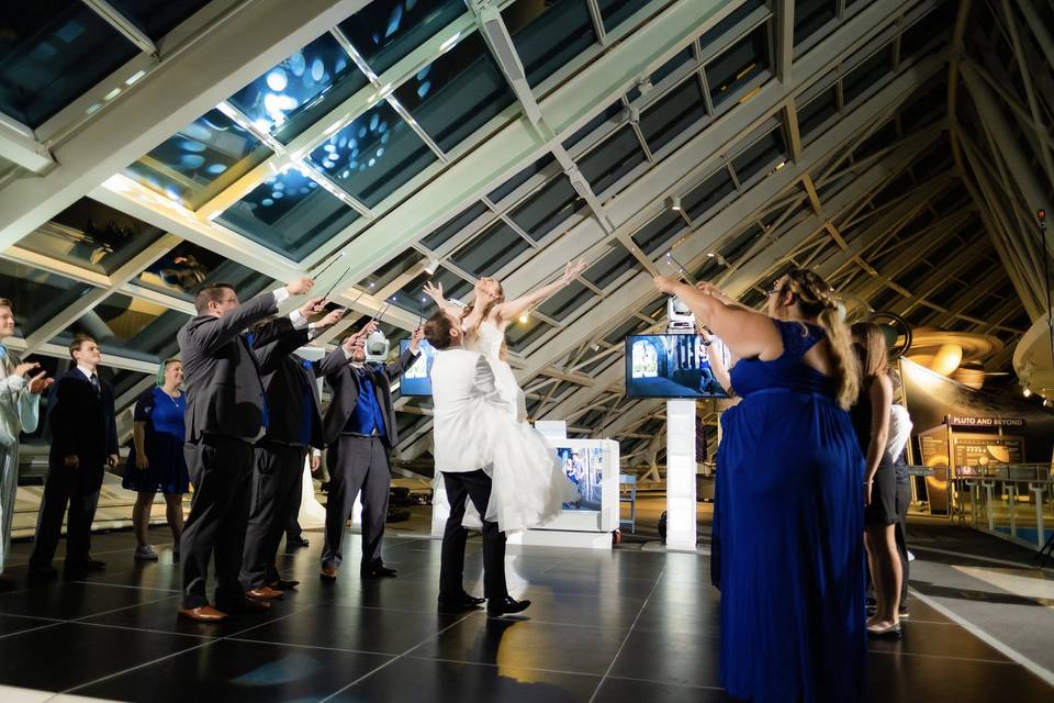 Adler Planetarium Wedding