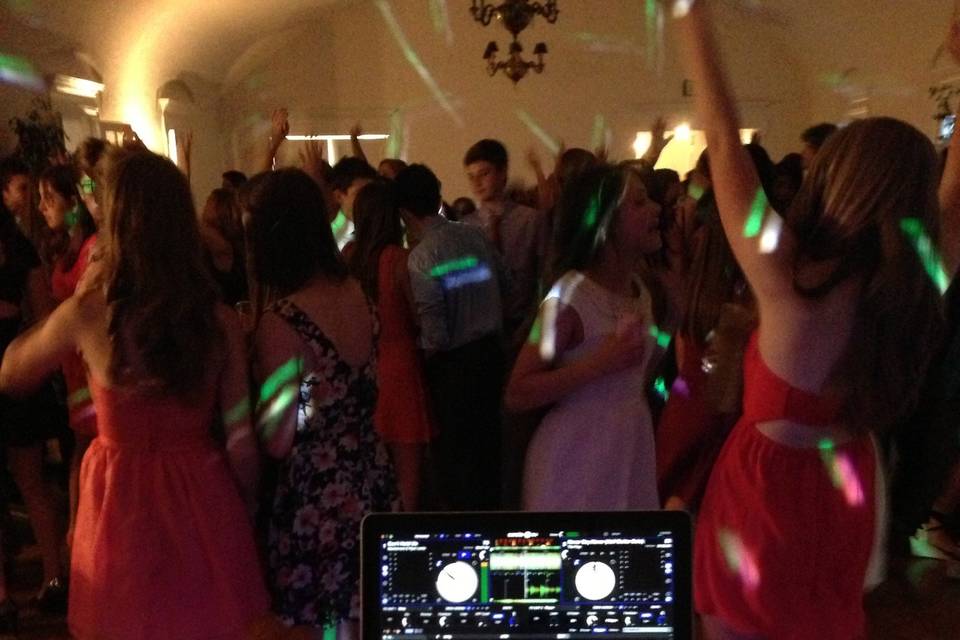 DJ and dance floor