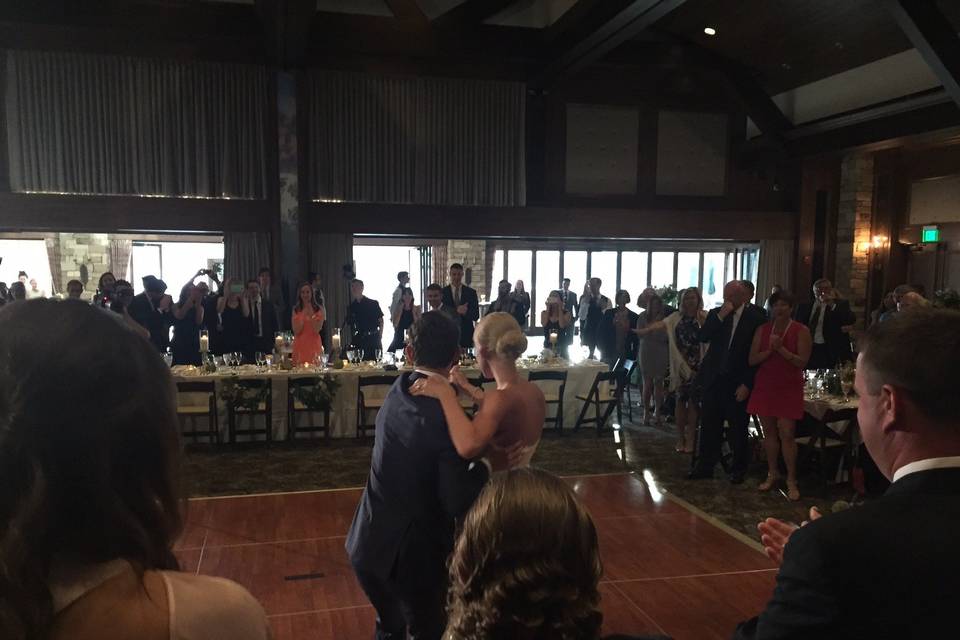 Couple dancing