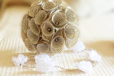 Book Bouquet Wedding