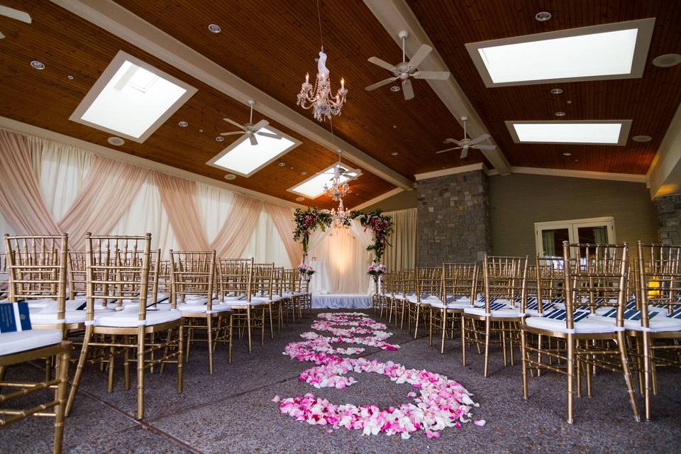 Indoor wedding