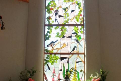 Beautiful stained glass windows