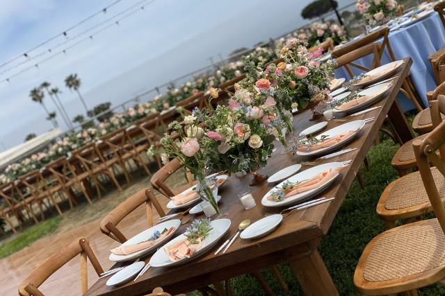 Long Tabled decor