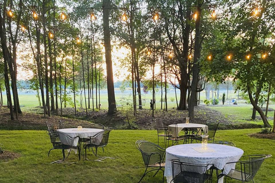 Outdoor charm.