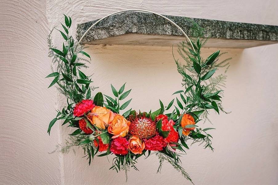 Floral Hoop