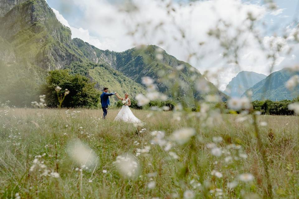 Wedding in the Dolomites