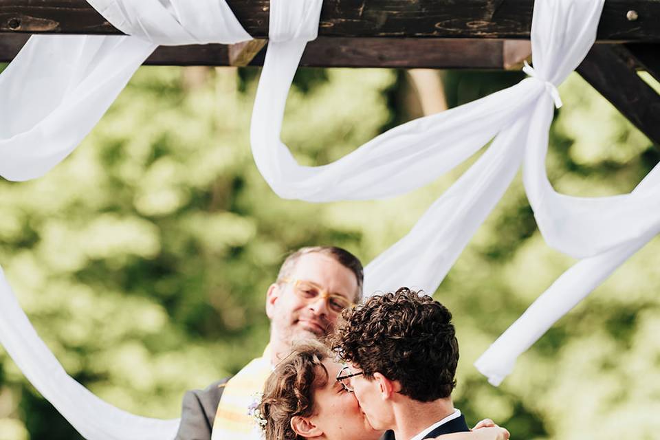 Backyard Cincinnati Wedding