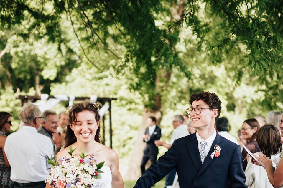 Backyard Cincinnati Wedding