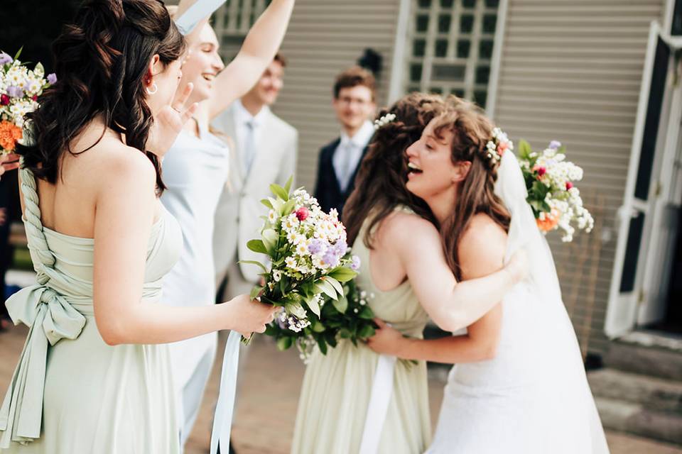 Backyard Cincinnati Wedding