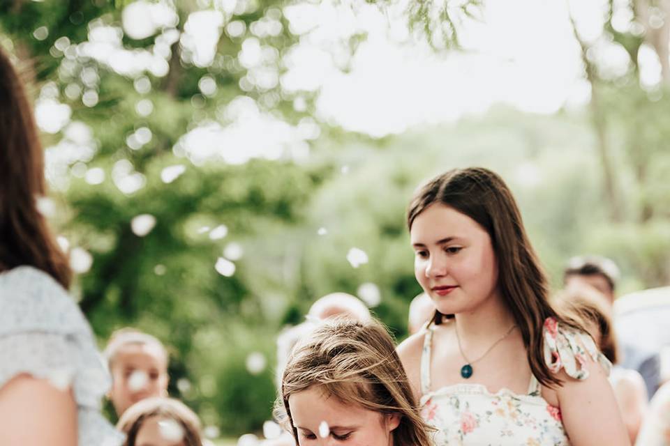 Backyard Cincinnati Wedding