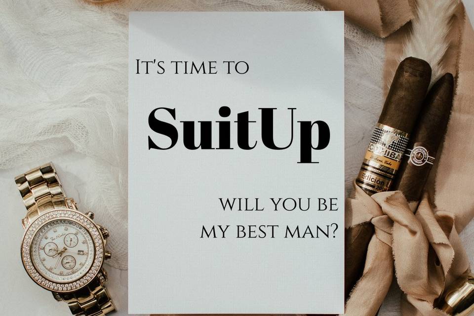 Sample Groomsman Proposal