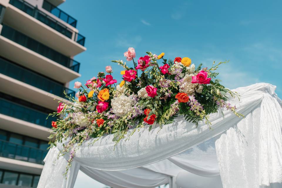 Spectacular New Year's Eve Wedding, Miami Beach, Florida 