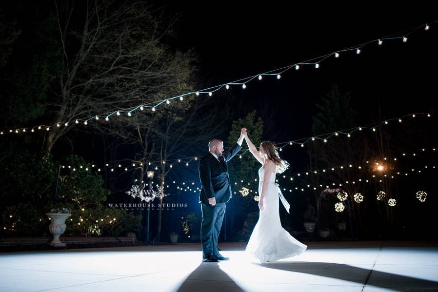 Couple dancing