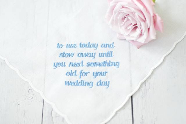 Flower girl hankie