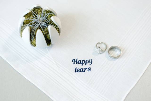 Happy tears custom hankie