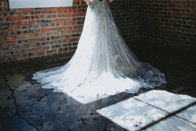 Brides full dress