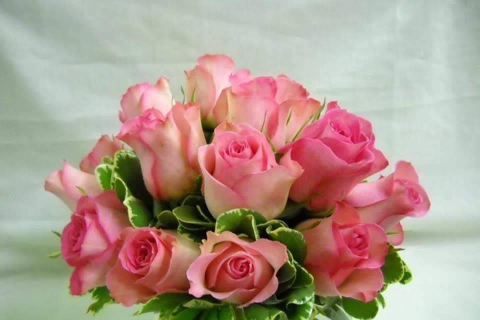 Pink Rose bouquet.