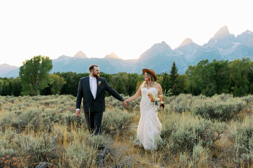 Elopement in Jackson, Wyoming