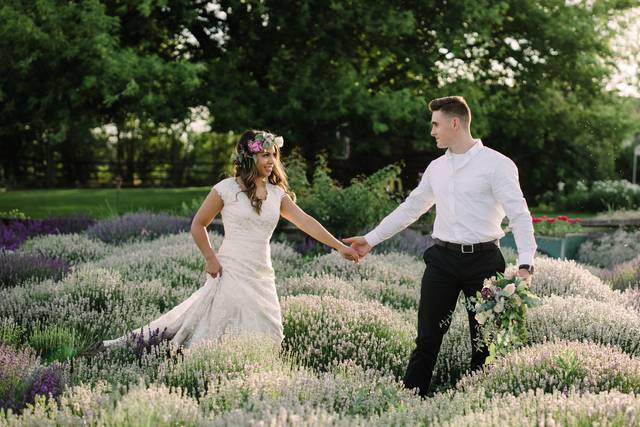 Couples walk