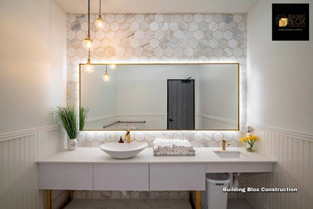 Luminous Spacious Bathroom