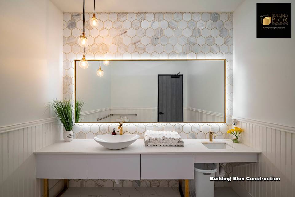 Luminous Spacious Bathroom