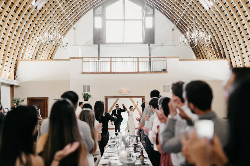 Reception in The Loft