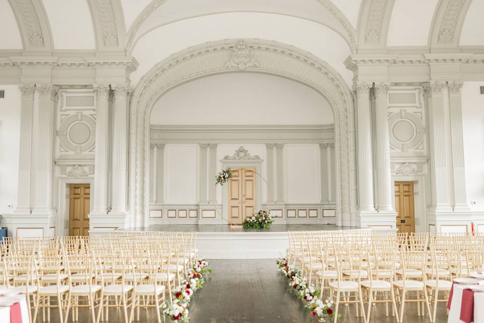 Ballroom Stage Ceremony