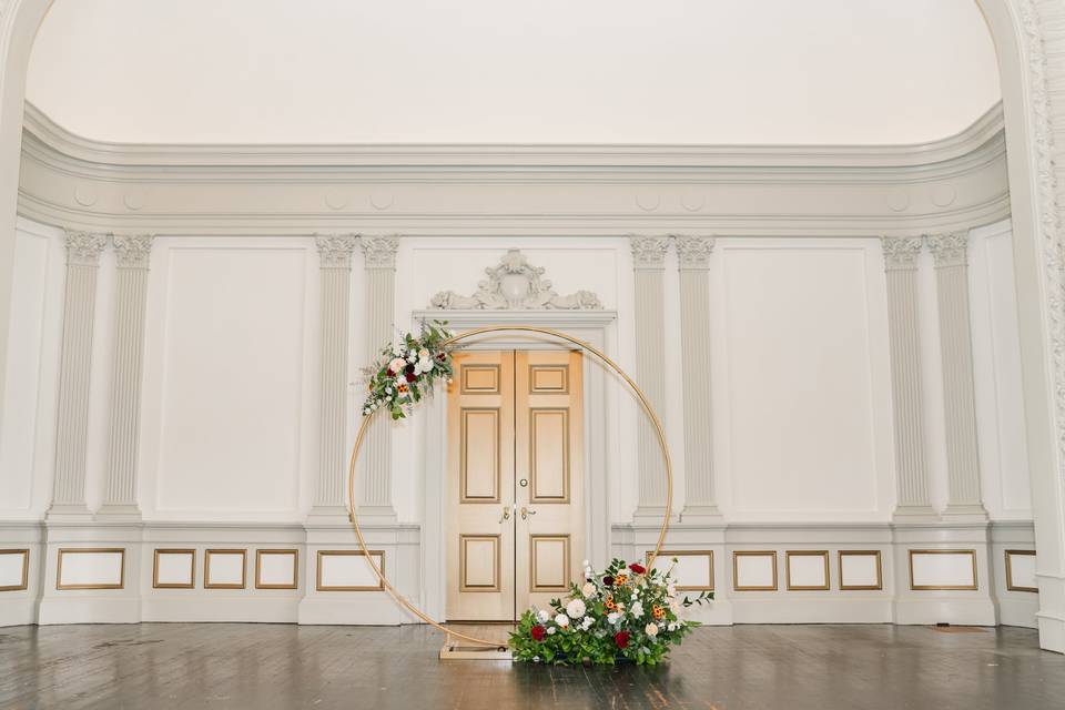 Stevens School Ballroom Stage