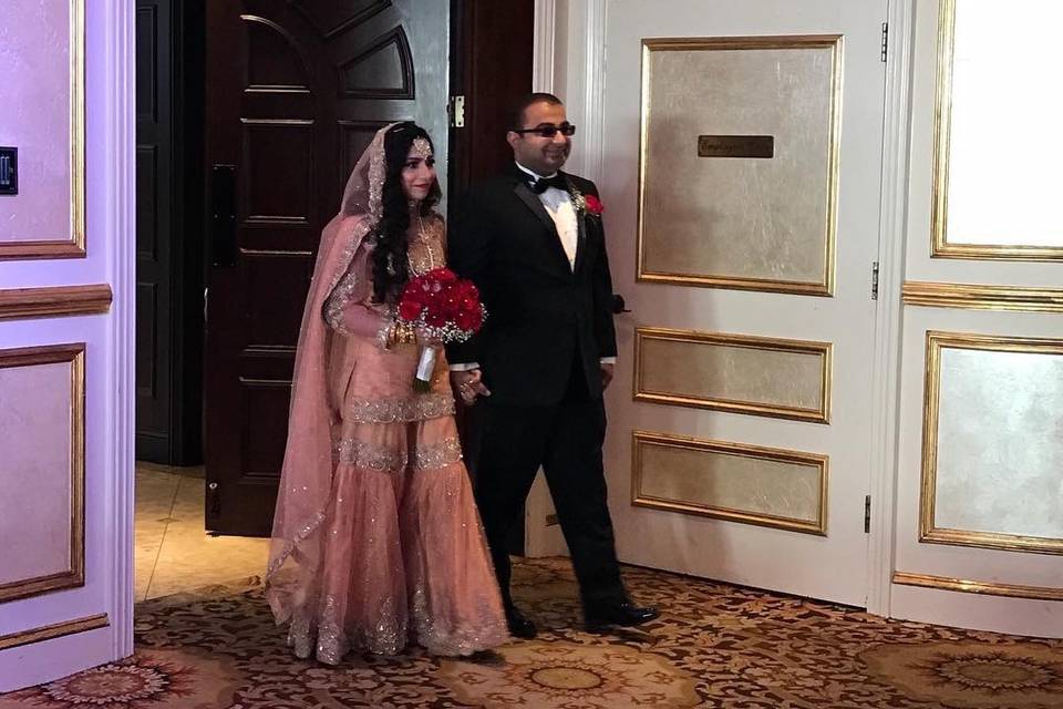 The newlyweds
