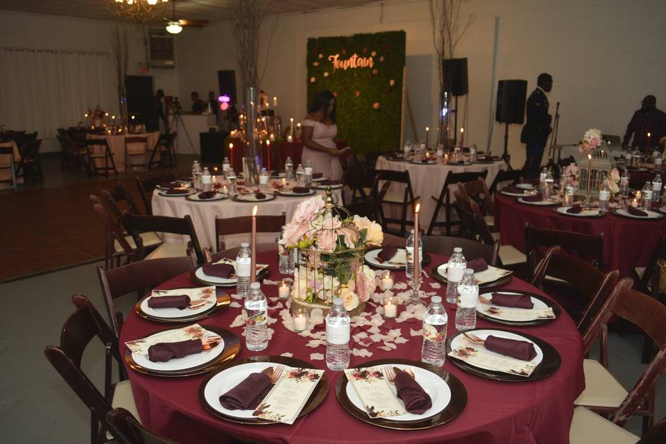 American/Caribbean Wedding