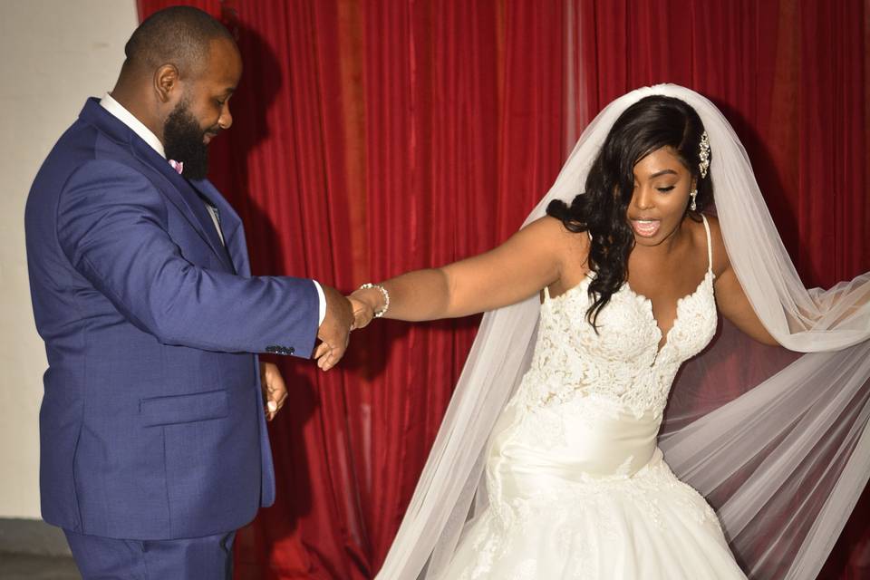 American/Caribbean Wedding