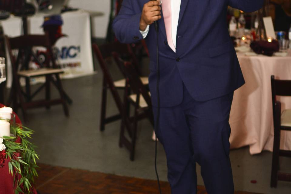 American/Caribbean Wedding