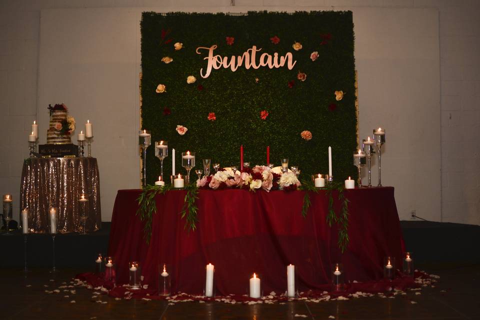 American/Caribbean Wedding