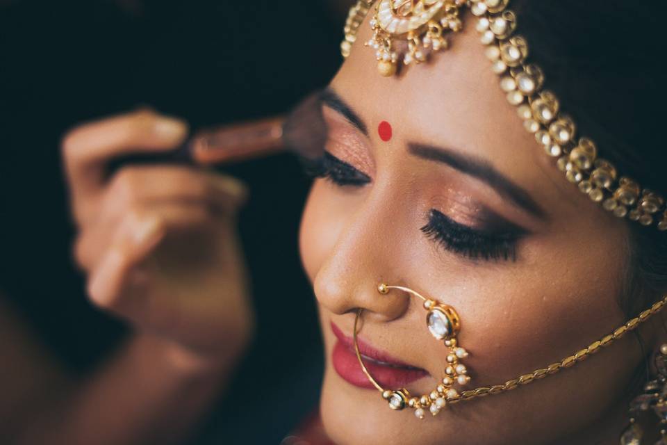 Bridal makeup