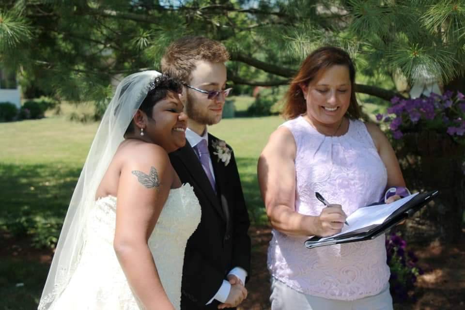 Marriage License Signing