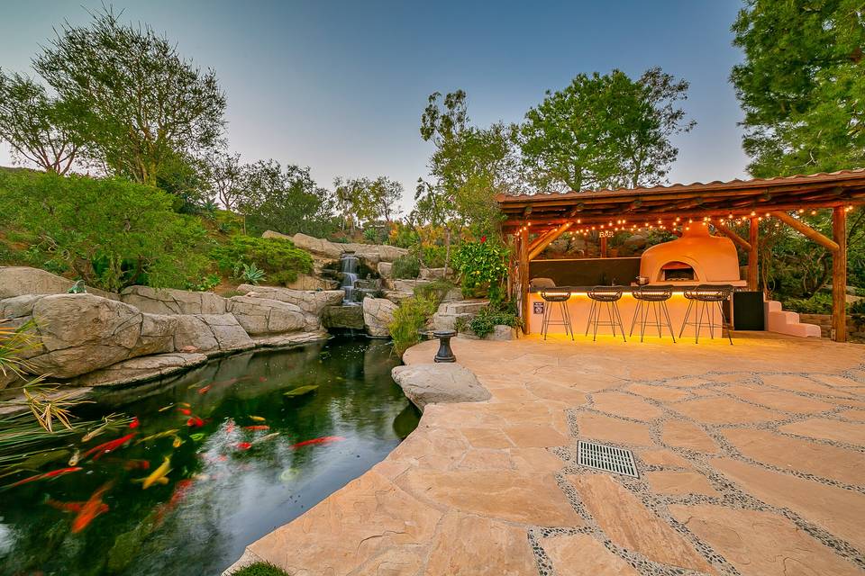 Koi Pond, Fashion Island - iranianamericans