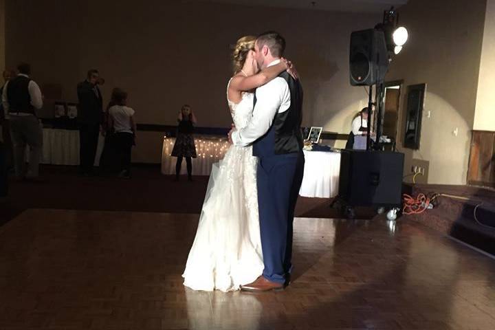 Couple dancing