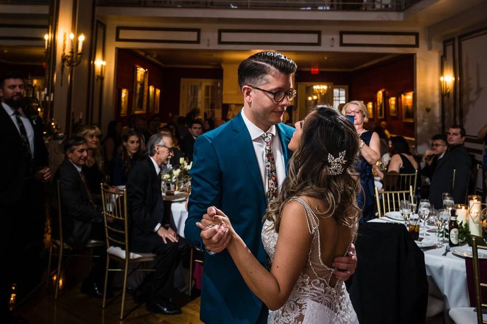 First dance in the Grand Salon