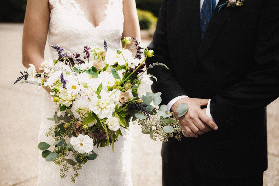 Summer garden bouquet