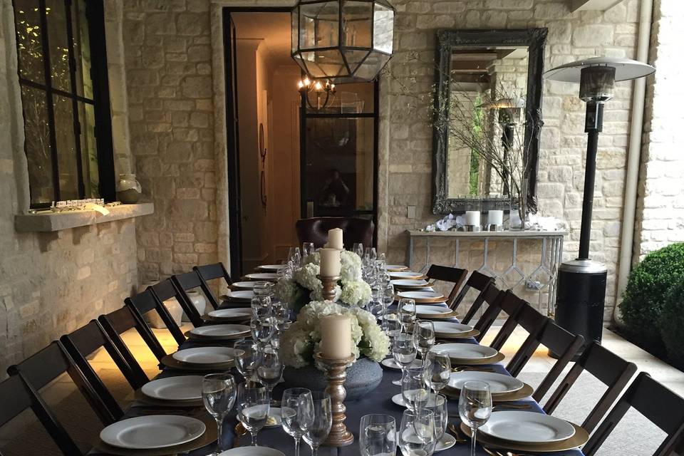 Table set-up