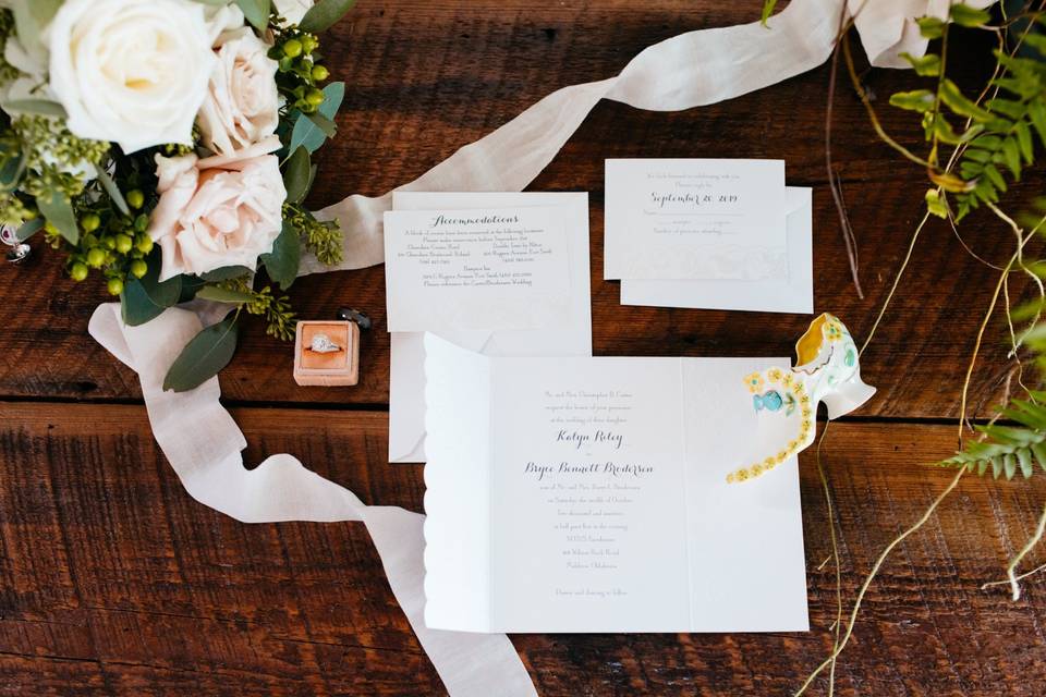 Wedding stationary