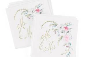 Beautiful beverage napkins