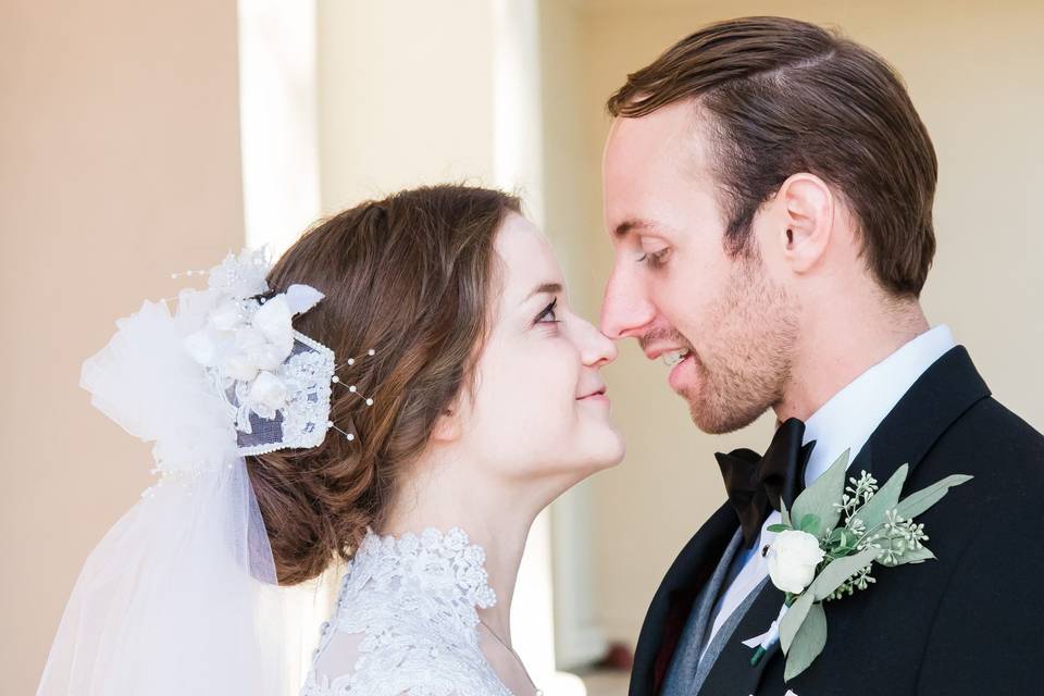 Bride and groom