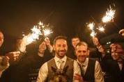 Groom with groomsmen