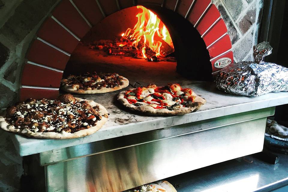 Wood fired oven