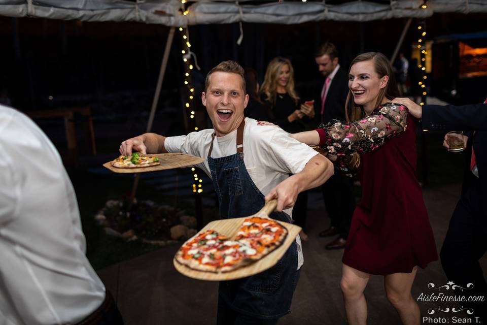 Dance Floor Pizza!