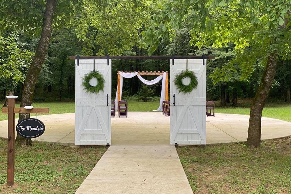 Ceremony site