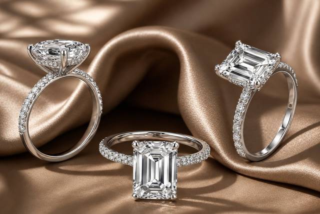 Emerald Cut Engagement Ring