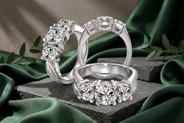 3-Stone LG Diamond Ring